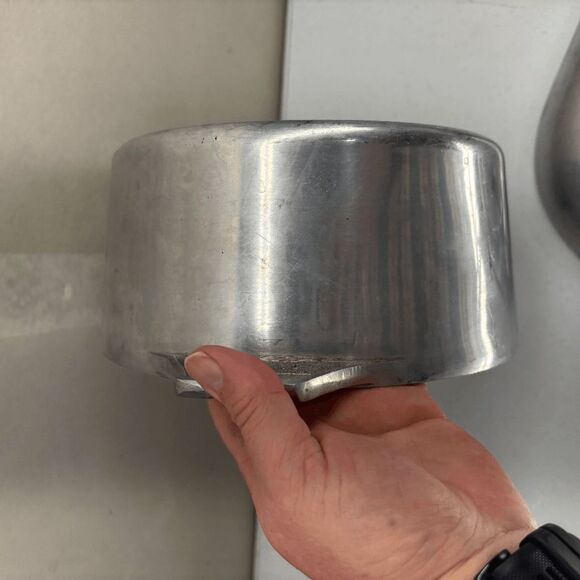 Vintage 1960s Magnalite Roaster Wagner Ware Sidney O 4265-P Aluminum with Trivet - Picture 5 of 16